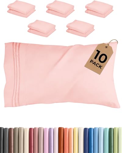 King Pillow Cases Set of 10 (10 Count)