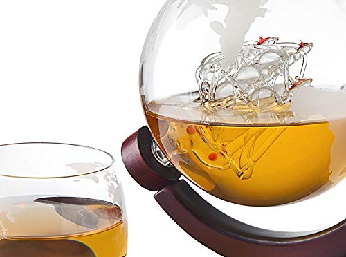 Whiskey Decanter Globe