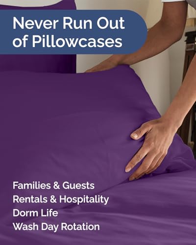 King Standard Pillow Cases Set of 10 (10 Count)