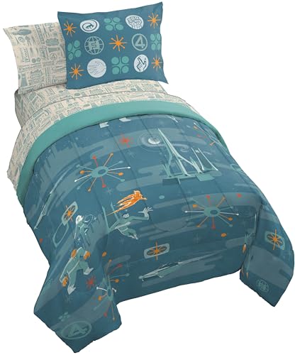Marvel Fantastic Four Twin Comforter Set 5 Piece Superhero Bedding