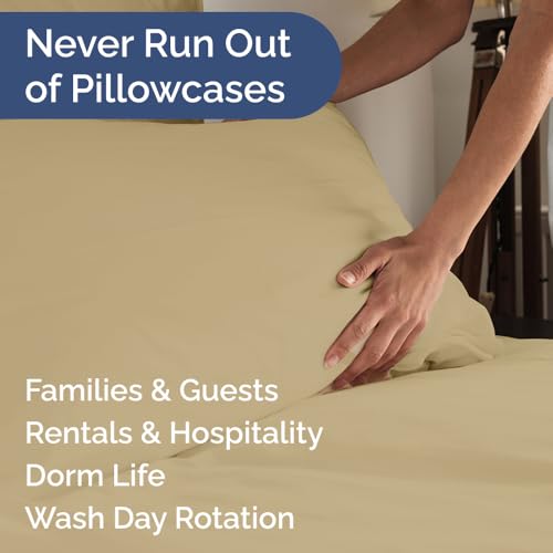 Queen Pillow Cases Set of 10 (10 Count)