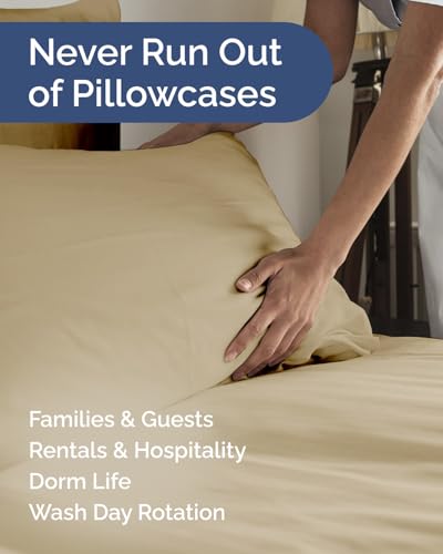 King Standard Pillow Cases Set of 6 (6 Count)
