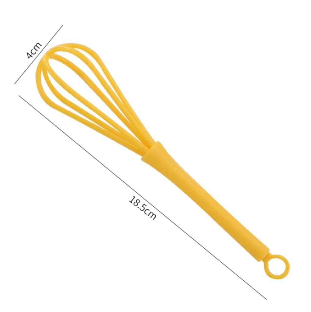 Egg Beater Milk Frother Handheld Egg Beater Kitchen Gadgets Plastic Manual Mixer Baking Home Kitchen Utensils