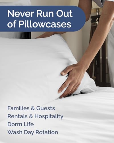 King Standard Pillow Cases Set of 6 (6 Count)