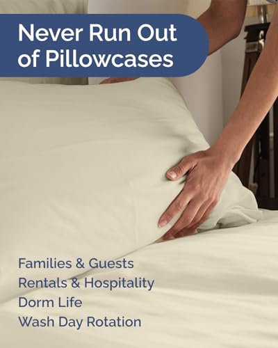 King Standard Pillow Cases Set of 6 (6 Count)