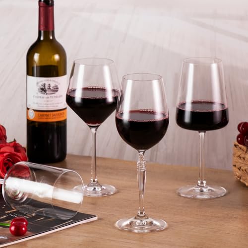 Crystal Red Wine Glasses Set of 2 (2 Count)
