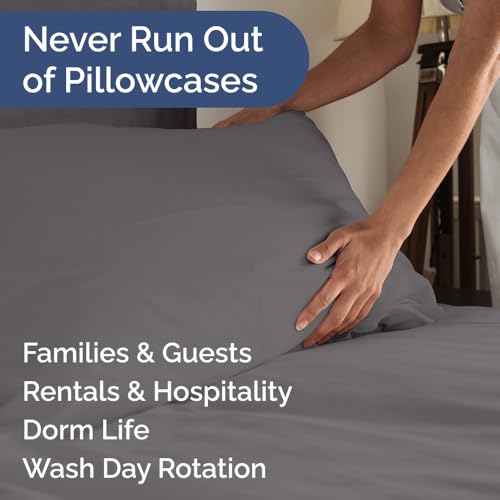 Standard Pillow Cases Set of 6 (6 Count)