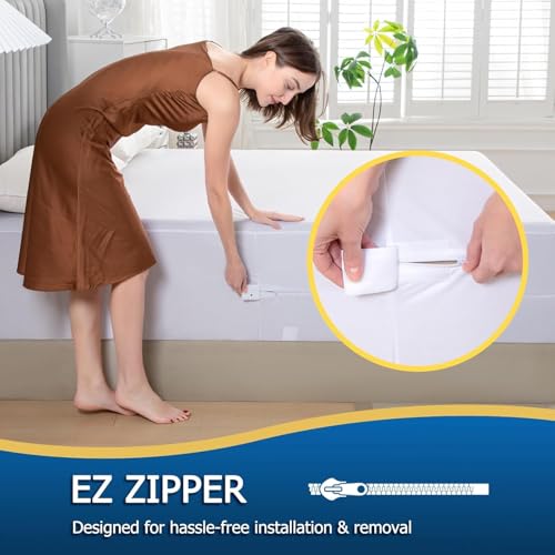 Twin Zippered Mattress Protector