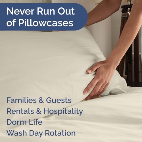 Queen Pillow Cases Set of 8 (8 Count)