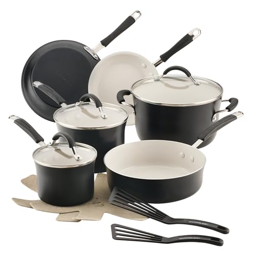 Cucina Ceramic Nonstick Cookware Pots and Pans Set