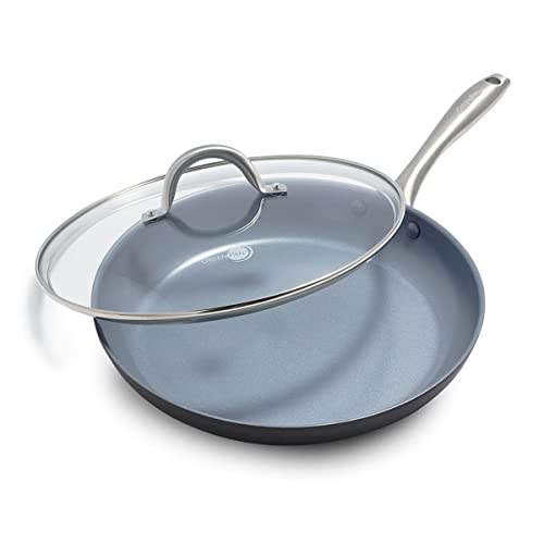 Lima Hard Anodized 12" Frying Pan Skillet with Lid