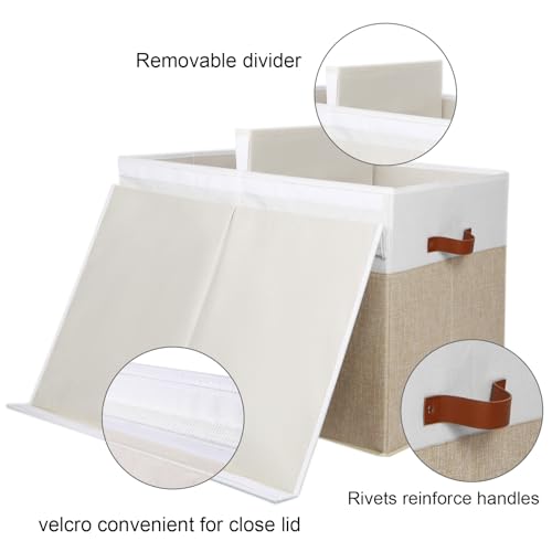 Large Toy Storage Box with Lid