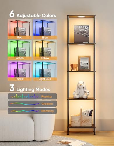 Display Shelf with RGBW Light