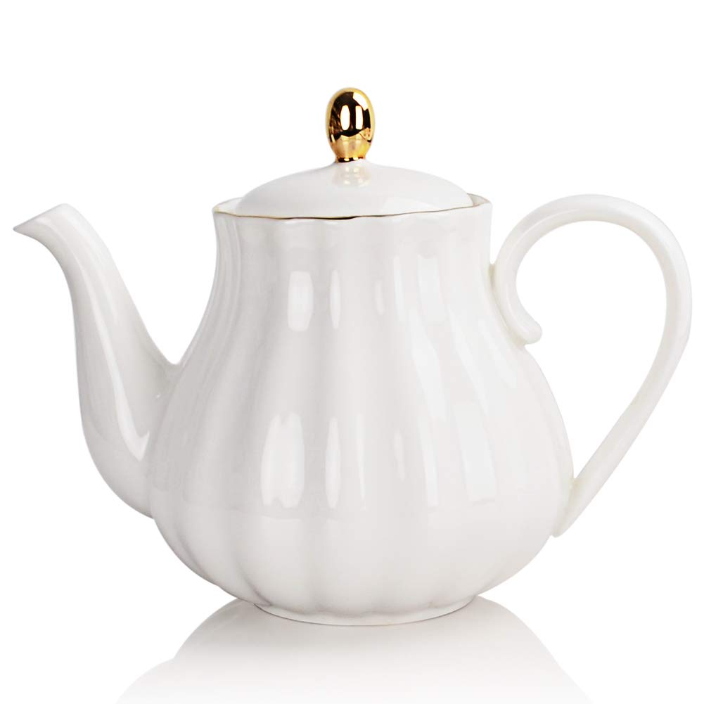 Sweejar 28FLOZ Royal Teapot with Infuser