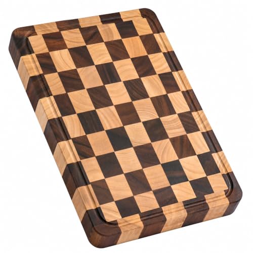 1.4" Checkered Cutting Boards for Kitchen