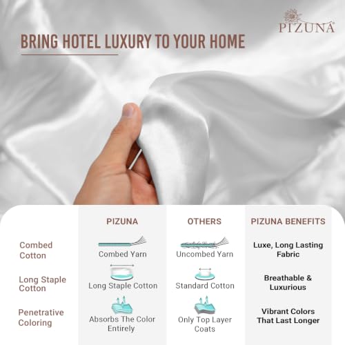 100% Cotton King Flat Sheet 400 Thread Count White
