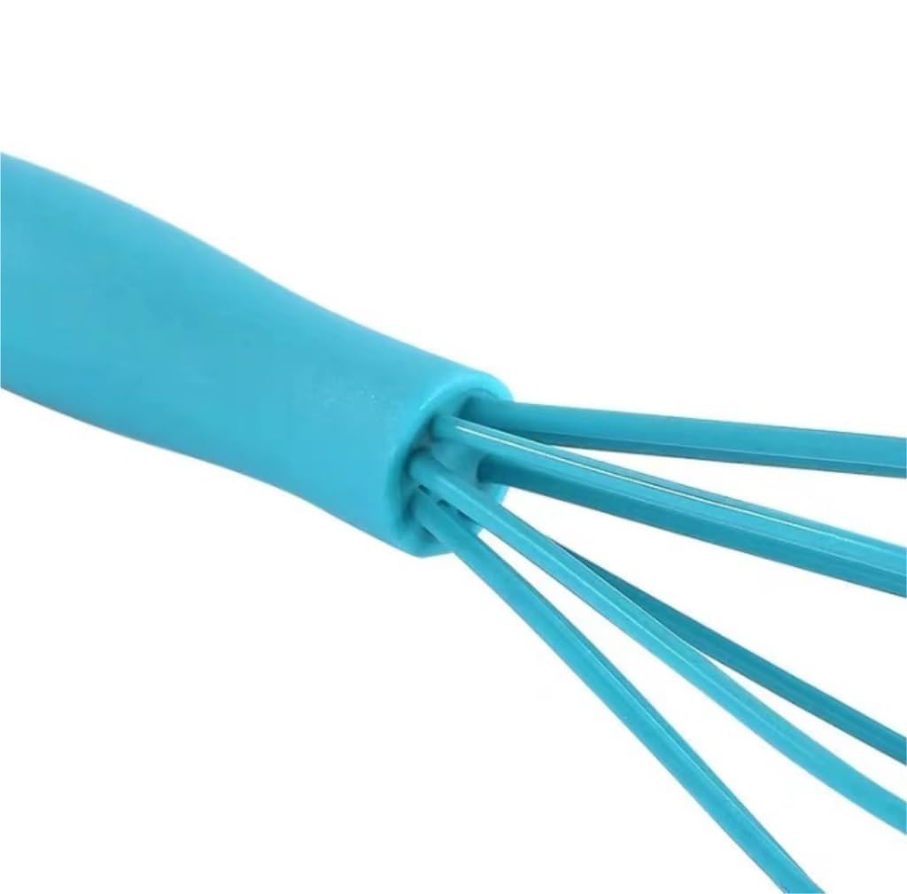 Egg Beater Compact Silicone Portable Blender Egg Beater Manual Handheld Milk Frother Household Small Kitchen Utensils