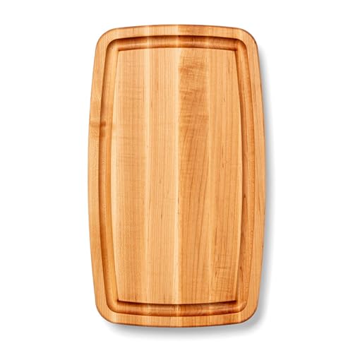 CB Series Rectangular Wooden Maple Cutting Board 18”x10.5”