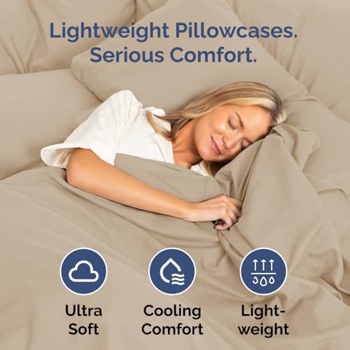 King Standard Pillow Cases Set of 4 (4 Count)