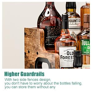 Liquor Bottle Display Shelf