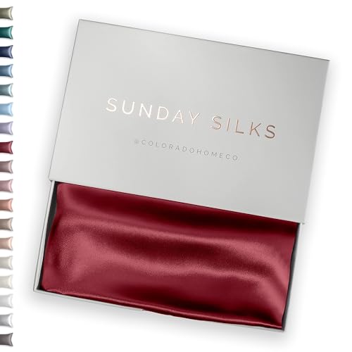 SUNDAYSILKS™ Premium Silk Pillow Cases