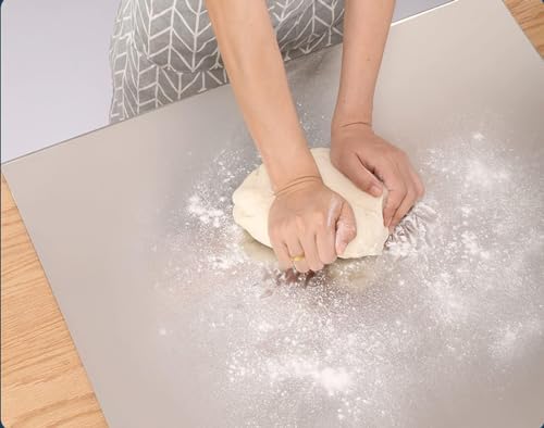 304 Stainless Steel Chopping Board with Lip