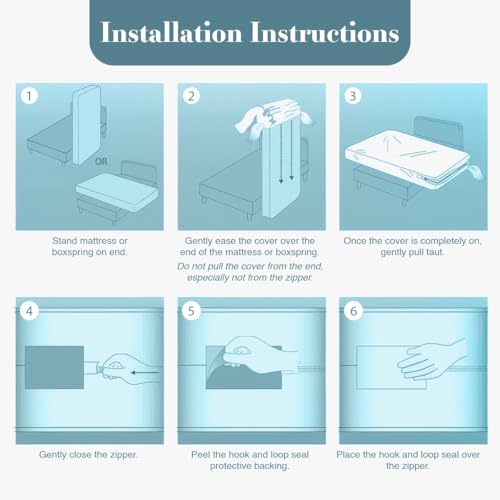 Mattress Protector Zippered Twin XL Size