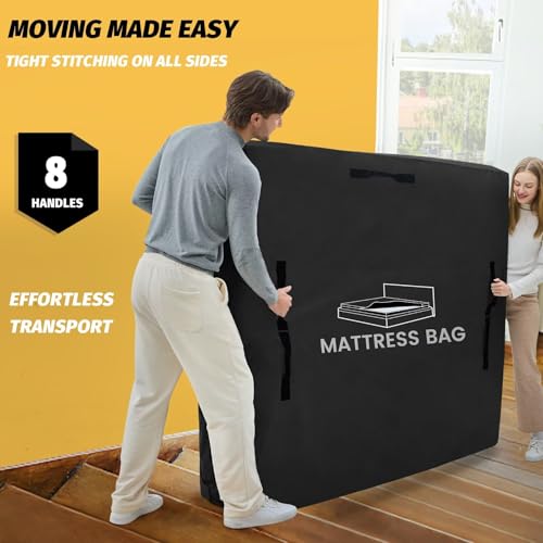 Mattress Bags for Moving and Storage (2 Count)