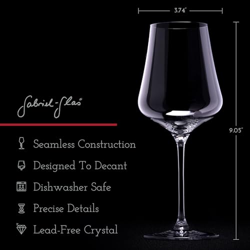 StandArt Crystal Wine Glasses (4 Count)