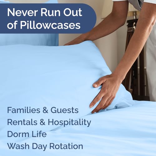 Queen Pillow Cases Set of 8 (8 Count)