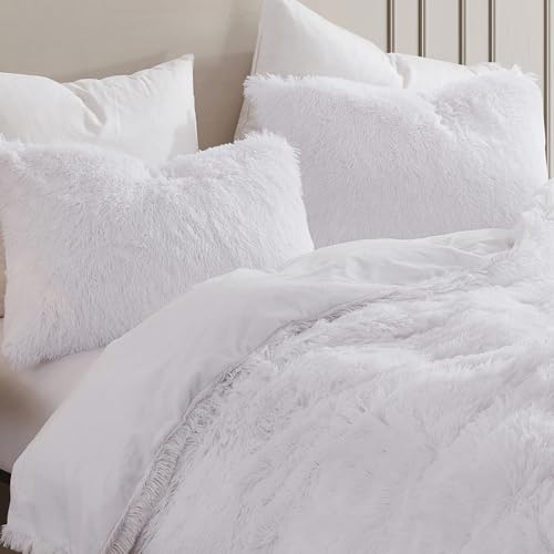 King Luxury Faux Fur Comforter Set