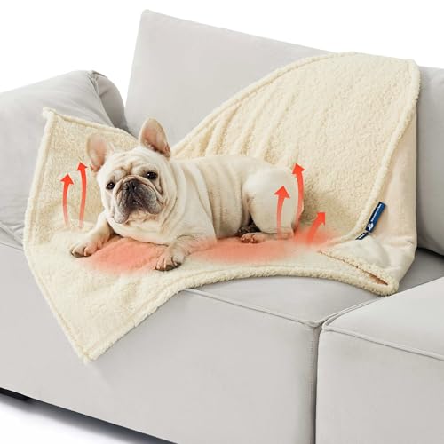 Self Warming Dog Blanket for Medium Dogs Waterproof