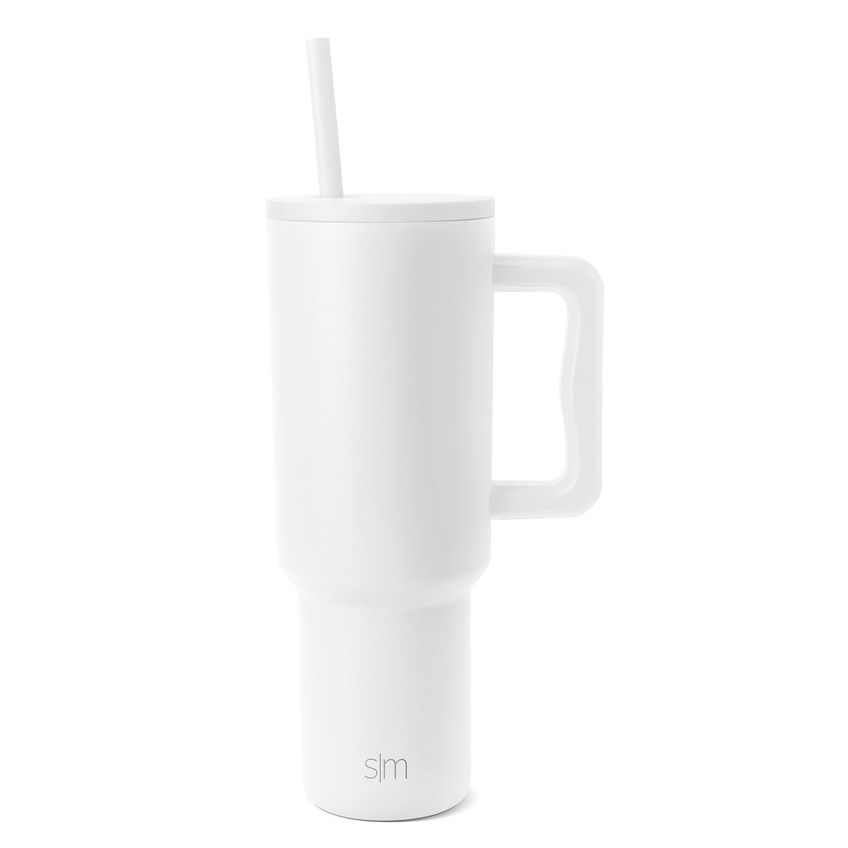 40 oz Trek Tumbler with Handle and Straw Lid