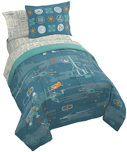 Marvel Fantastic Four Full Size Comforter Set 7 Piece Bedding
