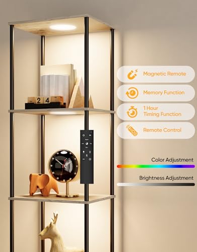 Display Shelf with RGBW Light