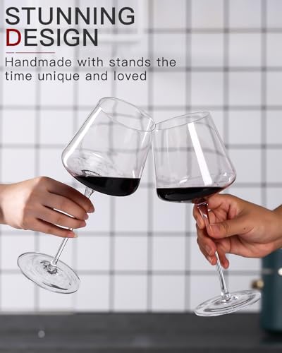 White Red Wine Glasses Set of 6 (6 Count)