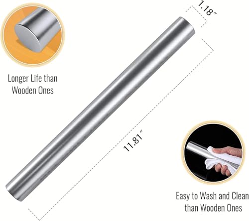 304 Stainless Steel Chopping Board with Lip