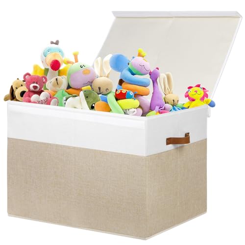 Large Toy Storage Box with Lid
