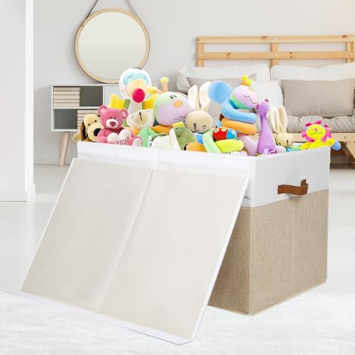 Large Toy Storage Box with Lid
