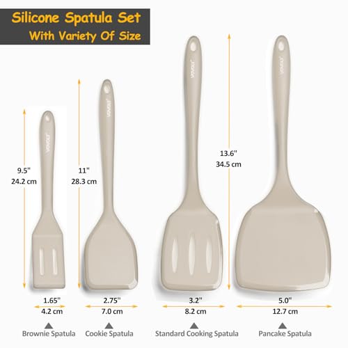 Silicone Spatula Set (4 Count)