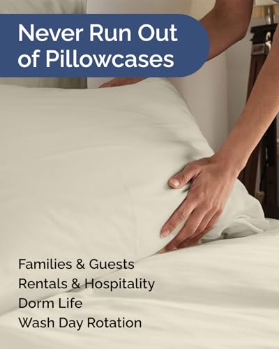 King Standard Pillow Cases Set of 6 (6 Count)