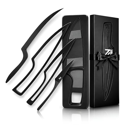 Magnetic Kitchen Knife Set (4 Count)