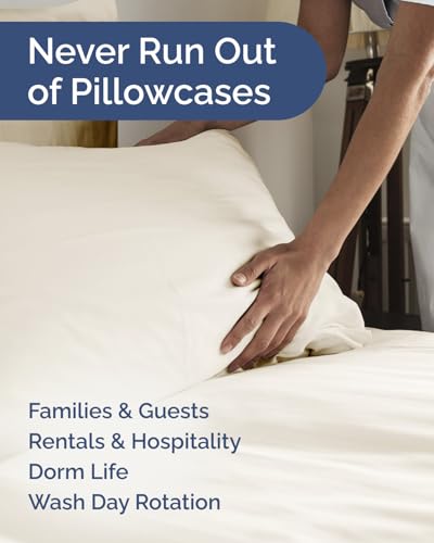 King Standard Pillow Cases Set of 6 (6 Count)