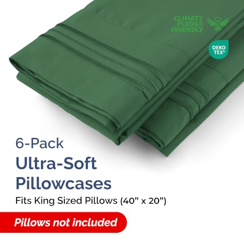King Pillow Cases Set of 6 (6 Count)
