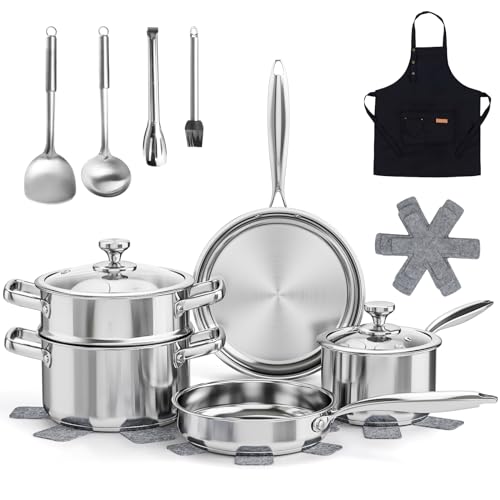 Pots and Pans Set Non Toxic