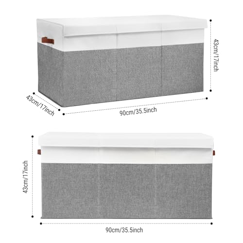 Extra Large Toy Storage Box with Lid