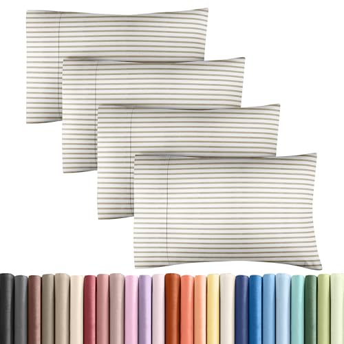 King Pillow Cases Set of 4 (4 Count)