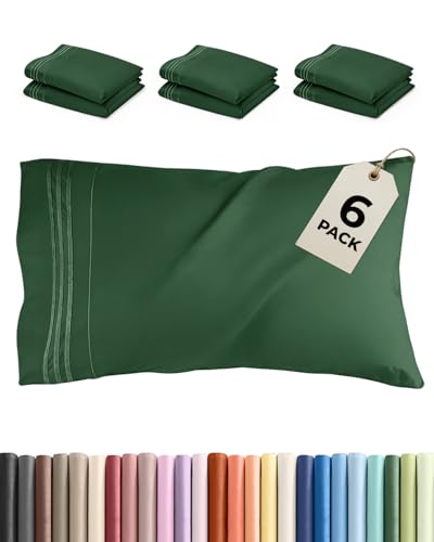 King Pillow Cases Set of 6 (6 Count)