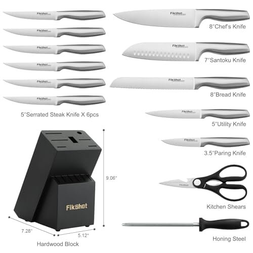 Kitchen Knife Set (14 Count)