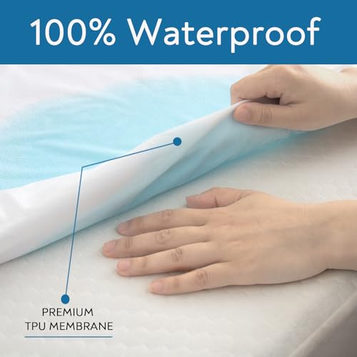 Twin Size Mattress Protector Waterproof (4 Count)